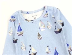 Name It chambray blue sailboat body